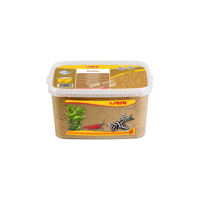 Sera Gravel Ocher Ø 0 – 2 mm (3l)